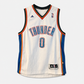 Adidas Oklahoma City Thunder #0 Russell Westbrook Jersey