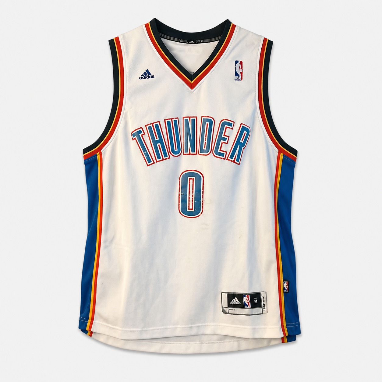Adidas Oklahoma City Thunder #0 Russell Westbrook Jersey
